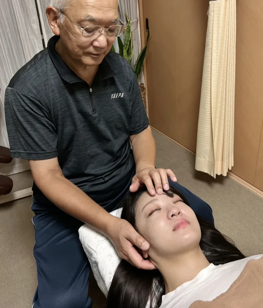 整体頭蓋骨施術